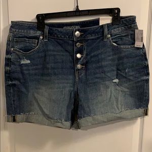 Maurices Denim shorts